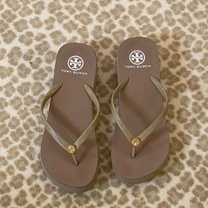 Tory Burch Wedge Flip Flops